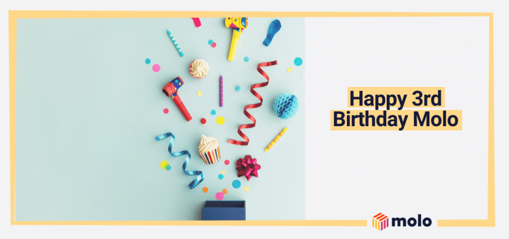 Molo turns 3 - Molo Finance-min